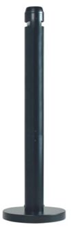 peukenzuil Smokers' Pole, ft 10,2 x 107,9 cm, zwart