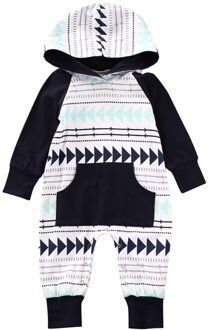 Peuter Baby Baby Jongen Meisje Kleding Set Hooded Jumpsuit Romper Speelpakje Outfits 12m