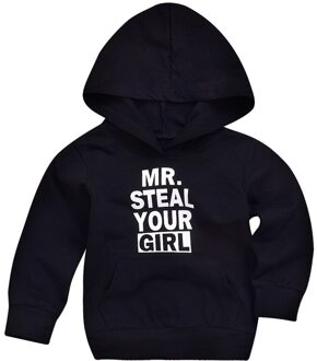 Peuter Baby Baby Kleding Jongens Meisjes Brief Print Hooded Lange Mouwen Tops Trui Aantrekken Outfits Kinderen Kinderen Winter Tops 18m