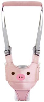 Peuter Baby Harnas Walking Assistant Learning Walk Baby Band Veiligheid Harnas Wandelen Wings Kid/Kind Mobybaby Riemen Roze
