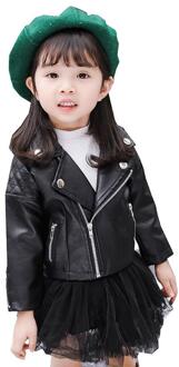 Peuter Baby Meisjes Kleding Baby Jas Kinderen Jongens Meisjes Lange Mouwen Solid Uitloper Leren Jas Baby Jassen Causale Kleding 5