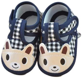 Peuter Baby Meisjes Plaid Schoenen Soft Sole Crib Zachte Schoenen Anti-Slip Lente Herfst Eerste Wandelaars Beer Mode Sandalen schoenen LL3 13