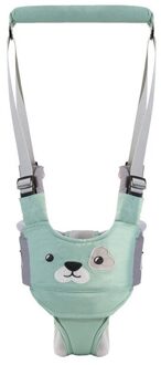 Peuter Baby Wandelen Harnesses Rugzak Riemen Voor Kleine Kinderen Kids Assistant Learning Veiligheid Reins Harness Walker groen