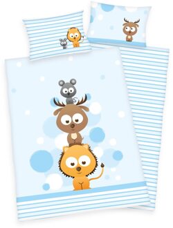 Peuter Dekbedovertrek 3 Vriendjes Blauw