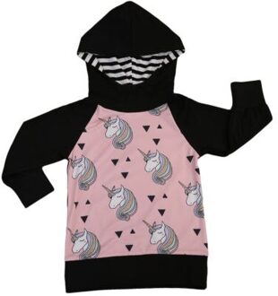 Peuter Infant Eenhoorn Kind Kid Leuke Jongens Meisje Kleding Hooded Sweater Jacket Tops Coat Kinderen Kleding 5
