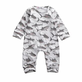 Peuter Kids Baby Jongen Meisjes Katoenen Romper Baby Herfst Kleding Lange Mouw Jumpsuit Meisjes Outfit 0-24M 80