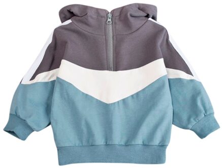 Peuter Kids Baby Jongens Brief Print Sweater T-shirt Tops Kleding Blauw / 3T