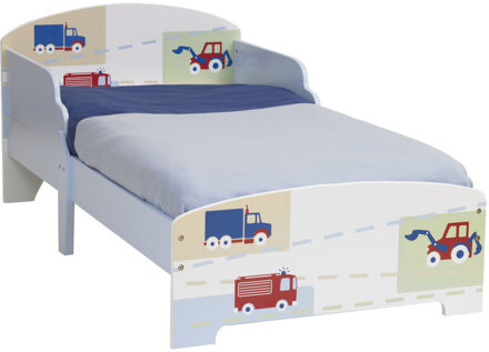 Peuterbed Trucks and Tractors wit WORL230006