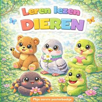 Peuterboekje, Mijn Eerste Boekje, Leren Lezen, Dieren -  H. Mourits (ISBN: 9789465382074)