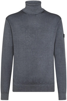 Peuterey Anthracite Sweaters Peuterey , Gray , Heren - Xl,L,M,S