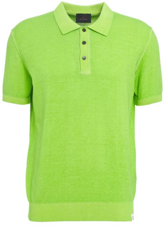 Peuterey Groene T-shirts Polos voor heren Peuterey , Green , Heren - L,M