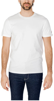 Peuterey Heren T-Shirt Lente/Zomer Collectie Peuterey , White , Heren - 2Xl,Xl,L,M,S,3Xl