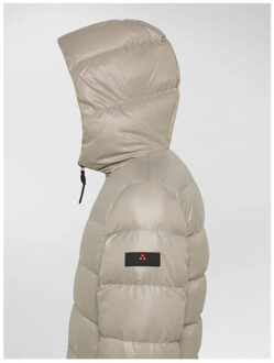 Peuterey Honova lks linear 04 gewatteerde jassen peu5692 Ecru