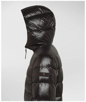 Peuterey Honova lks linear 04 gewatteerde jassen peu5692 Zwart