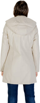 Peuterey Hooded Lange Mouwen Jas Huidkleurig