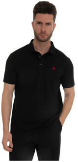 Peuterey Klassieke Polo Shirt Peuterey , Black , Heren - S,Xs