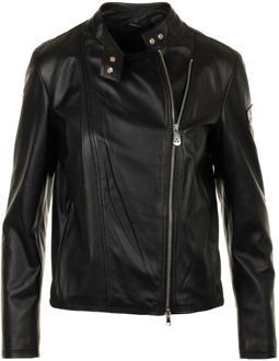 Peuterey Leather Jackets Peuterey , Black , Dames - XS