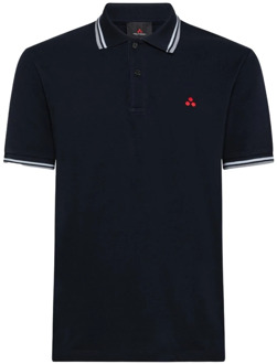 Peuterey Polo Shirt Peuterey , Blue , Heren - 2Xl,S