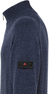 Peuterey Pull over half zip Blauw - L