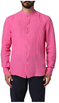 Peuterey Stijlvolle Overhemden Collectie Peuterey , Pink , Heren - 3XL