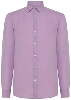 Peuterey Stijlvolle Overhemden voor Mannen en Vrouwen Peuterey , Purple , Heren - Xl,L,M,3Xl