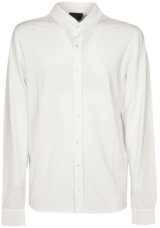 Peuterey Wit Jersey Shirt Peuterey , White , Heren - L,M,S