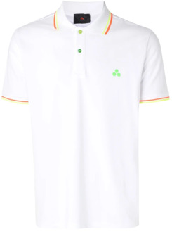 Peuterey Witte Polo Shirt New Selandina Peuterey , White , Heren - L