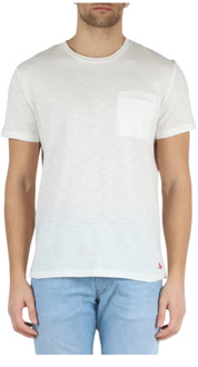 Peuterey Witte T-shirts en Polos Peuterey , White , Heren - Xl,L,M,S