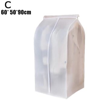 Peva Verdikte Drie-Dimensionale Stofkap Kleding Tas Stof Huishouden Tas Opslag Afwerking Zak Kleding Cover Coat Hangin Q6V7