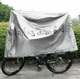 Peva Waterdichte Bike Beschermer Mountainbike Fiets Cover Anti-Dust Regen Uv Bescherming Cover