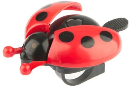 PexKids Bicycle Pexkids Ladybugs met open vleugels rood/zwart