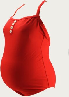 Pez Do'r ZwangerschapsBadpak Miriam Red - S|M|L|XL|