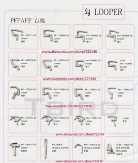 Pfaff 09-009852-28 Looper Voor Pfaff Strooier Upper Looper Voor Pfaff Industriële Naaimachine Onderdelen