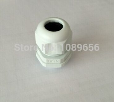 PG 13.5 PG13.5 Wartels Nylon plastic waterdichte kabel vaste Waterdichte Pakking Plastic Wartel 100 STKS