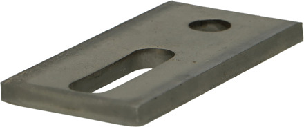 PGB-FASTENERS | Adaptorplaat vr stokeind M12 Ø 82x40x5 A2 | 50 st 0ZPADPA00128240055