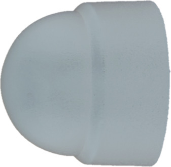 PGB-FASTENERS | Afdekkap v. zeskant moer M8 SW13/R9010 AFD004N00008090105