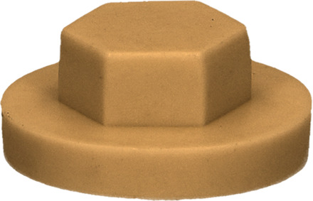 PGB-FASTENERS | Afdekkap zeskant SW 3/8" (19mm) R1011 0AFD06N00001910114