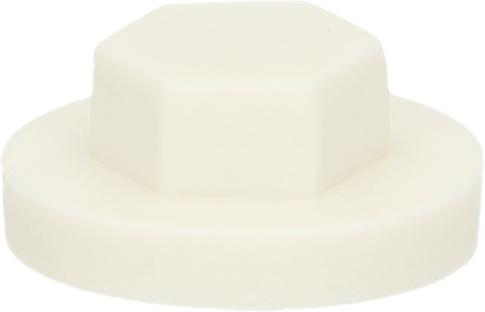 PGB-FASTENERS | Afdekkap zeskant SW 3/8" (19mm) R9010 0AFD06N00001990105