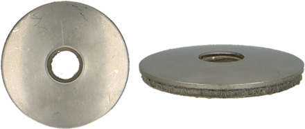 PGB-FASTENERS | Afdichtring D19mm (Ø 6,3) A2/EPDM zwart | 100 st - 0000NRA00006300193