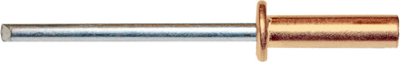 PGB-FASTENERS | Blindklinknagel DIN 7337A Ø 3,20x12 Cu/St | 500 st 07337AR07003200123