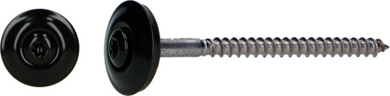 PGB-FASTENERS | Houtschroef D7995+EPDM20 4,5x65 R9005 A | 100 st 7995RTA000659005B3