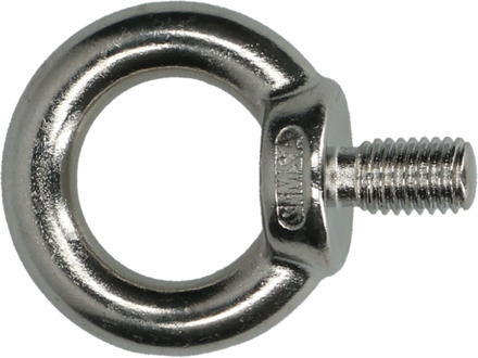 PGB-FASTENERS | Oogbout A2 DIN 580 M 8 | 25 st 000580A0000803