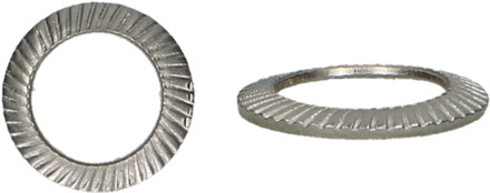 PGB-FASTENERS | Schnorr-sluitring "S" M 8 A2 | 200 st 00SNORA0000803