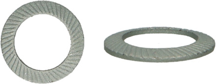 PGB-FASTENERS | Schnorr-sluitring "S" M12 Zn | 100 st - 00SNOR00101203