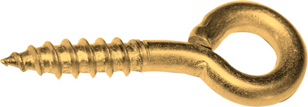 PGB-FASTENERS | Schroefoog Ø 2,65x12 Messing 0000SOMS0026500123