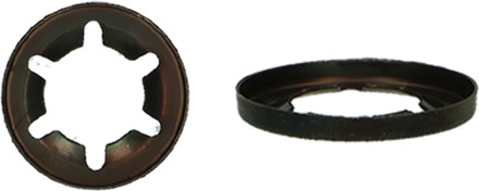 PGB-FASTENERS | Snelborger zonder kap voor as Ø 4 BRZ | 500 st 0STARL00000403