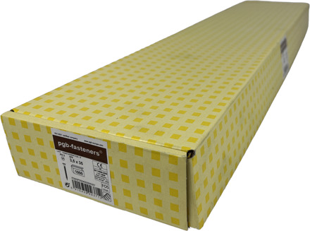 PGB-FASTENERS | Snelbouwschroef "S" op band 3,5x35 gefosf. | 1000 st - PG0GPS004003500357
