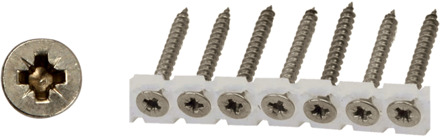 PGB-FASTENERS | Spaanplaatschroef band A2 VK-Z Ø 4,00x50 PGWVZVA00004000507