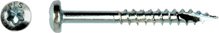 PGB-FASTENERS | Spaanplaatschroef pfs+ PH-T Ø 6,00x90 Zn T30 | 200 st PFWCTG001006000903