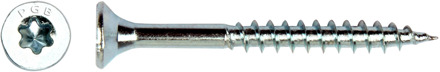 pgb-fasteners Spaanplaatschroef VZK-T Deeldraad Snijpunt Verzonken kop Ø4,0x35 Zn TX20 | 200 st | PGWVTG001004000353